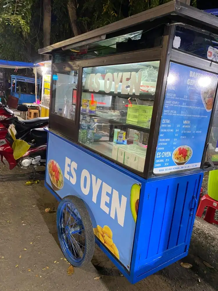 Dijual Gerobak alumunium 120 cm