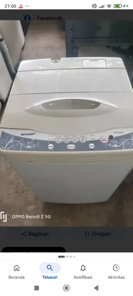 Mesin cuci Sharp 1 tabung