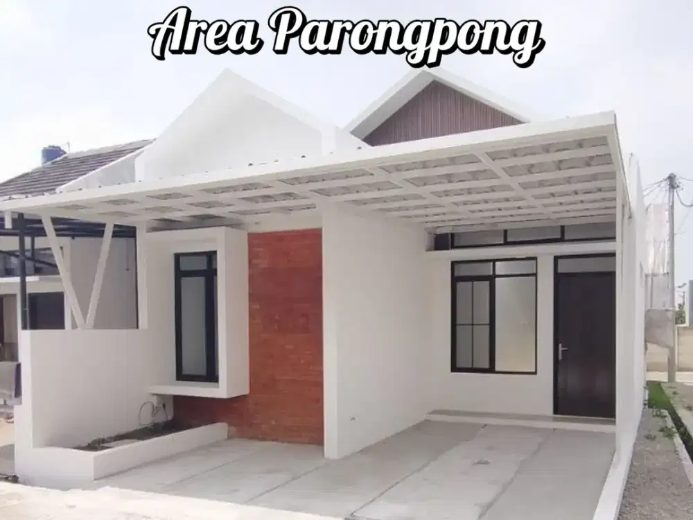 Rumah Baru Nuansa Villa Cantik di Cihanjuang dkt Lembang Upi Setiabudi