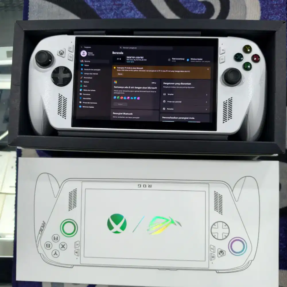 Asus ROG Xbox Ally RC73YA Ryzen Z2 A 512GB SSD 16GB FHD