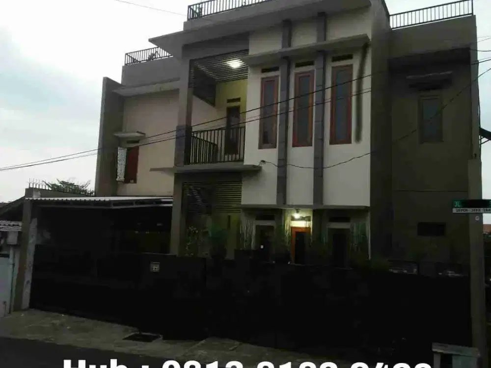 Rumah pinggir jalan raya Depok 1