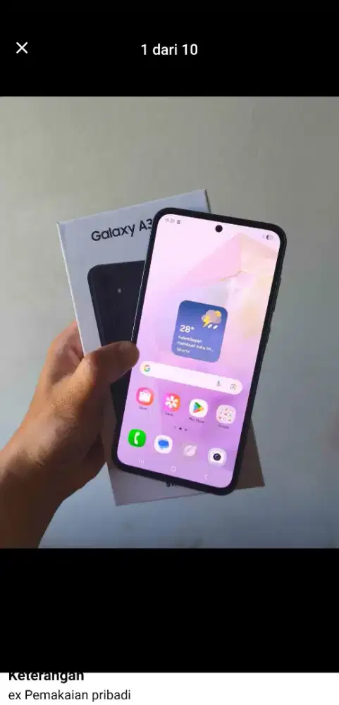 Samsung A35 5G Ram 8/256 Masih kaya baru