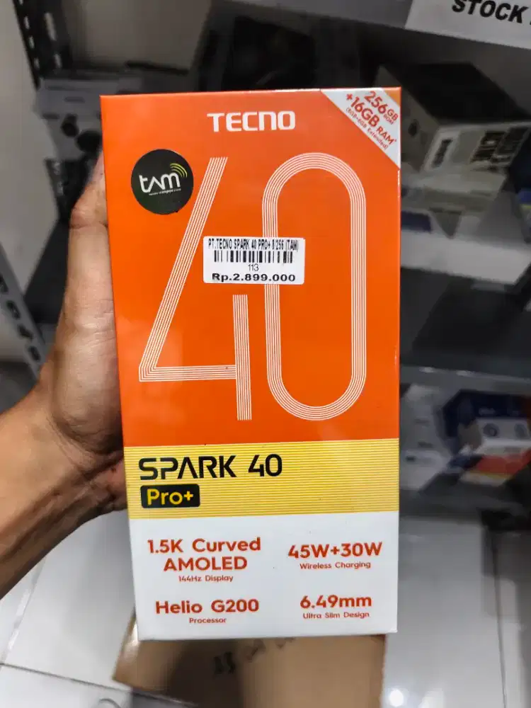 TECNO SPARK 40 PRO+ 8/256GB | ATLANTIS DAHSYAT