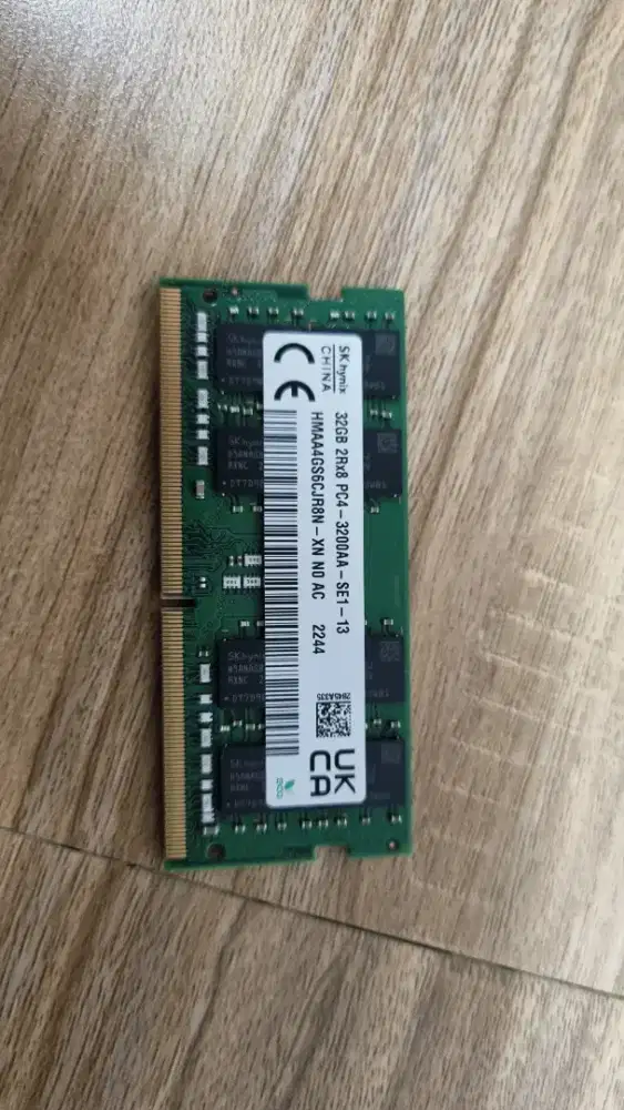 Ram laptop 32gb ddr4 3200mhz