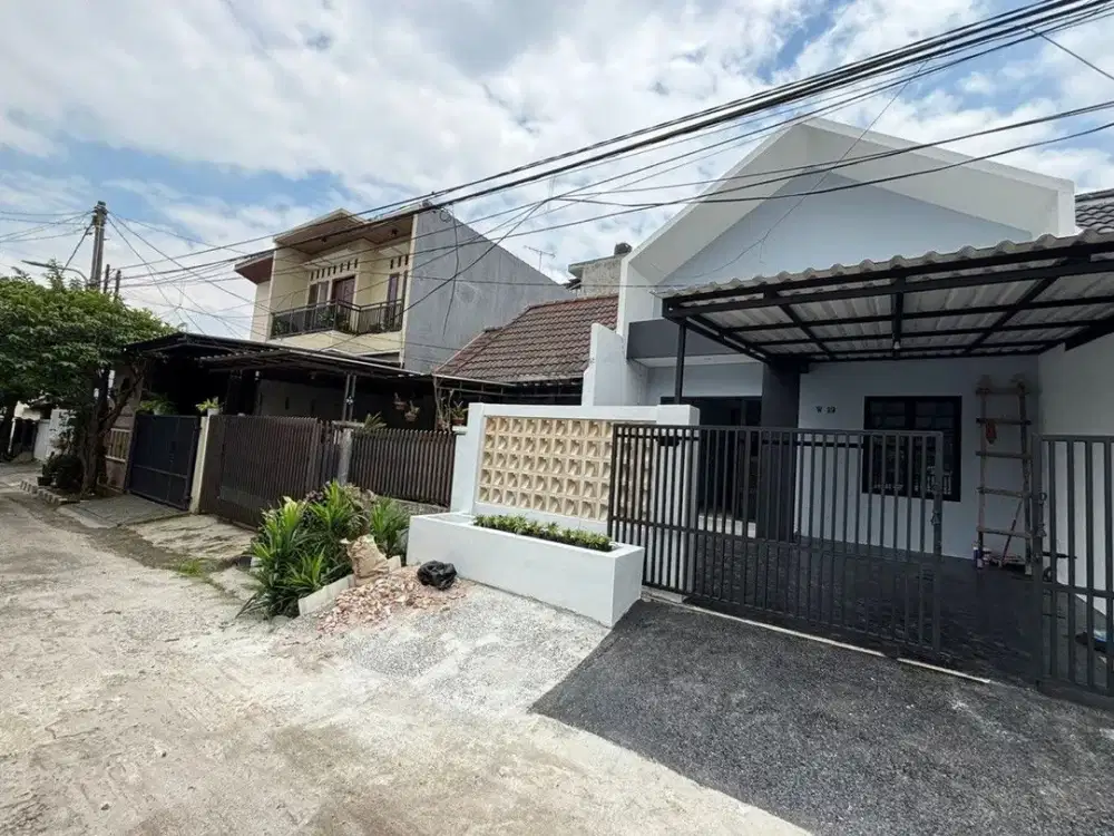 Rumah Baru Siap Huni dijual Murah di dalam komplek Jatiasih Permai Bekasi Jakarta Timur