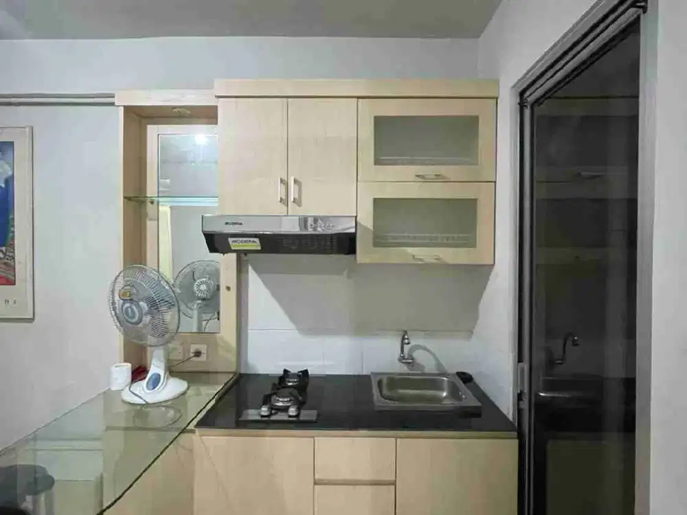 jual cepat apartemen kalibata city 2br deret 2 shm full furnished