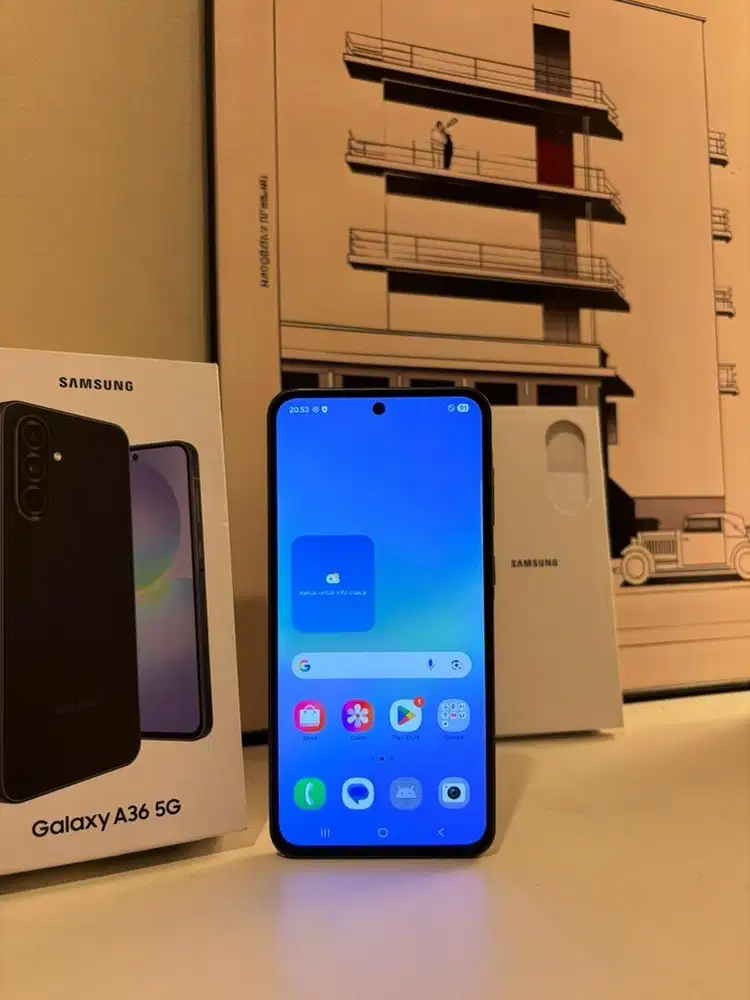 Samsung Galaxy A36 5G 2025 Black 8/256. Garansi sampai Juli 2026