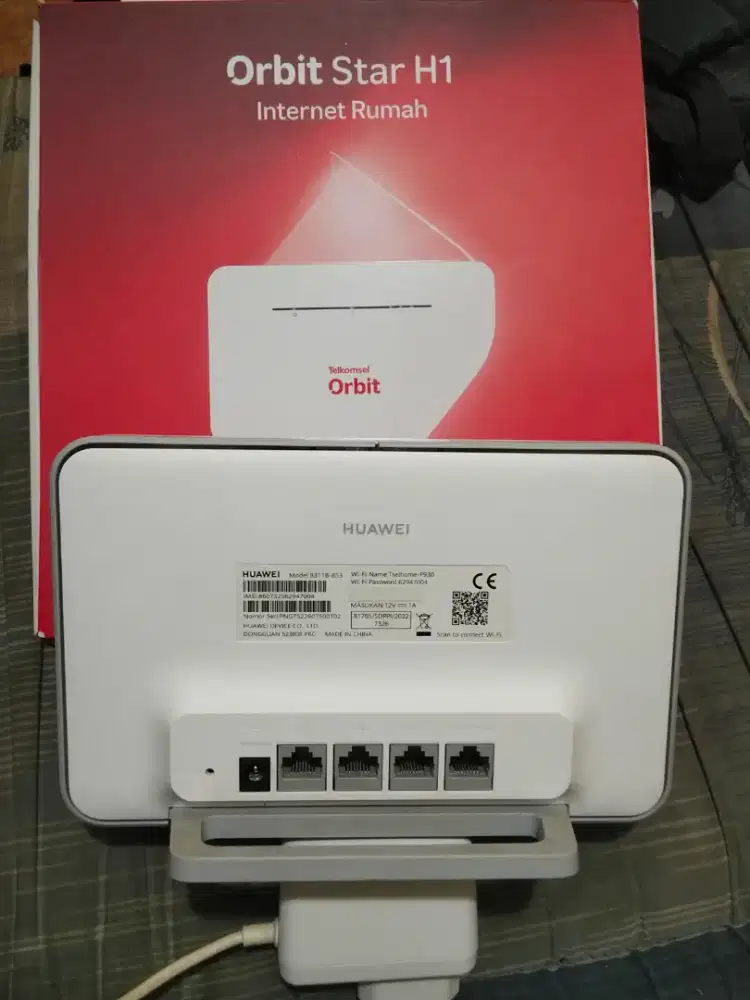 Modem Huawei B535 Orbit H1 Telkomsel Lengkap