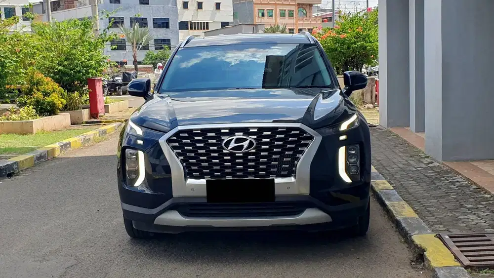 Hyundai Palisade 2.2 Signature Diesel Panoramic AT Black On White 2021