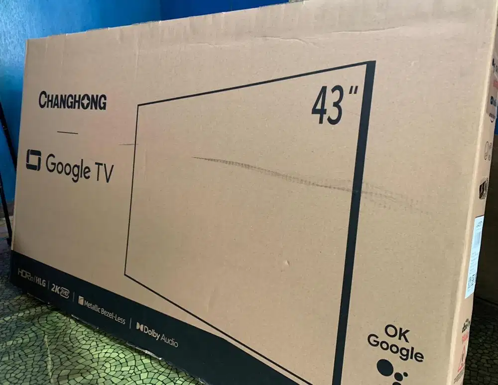 Tv Android Changhong Led Tv 43 Inc New