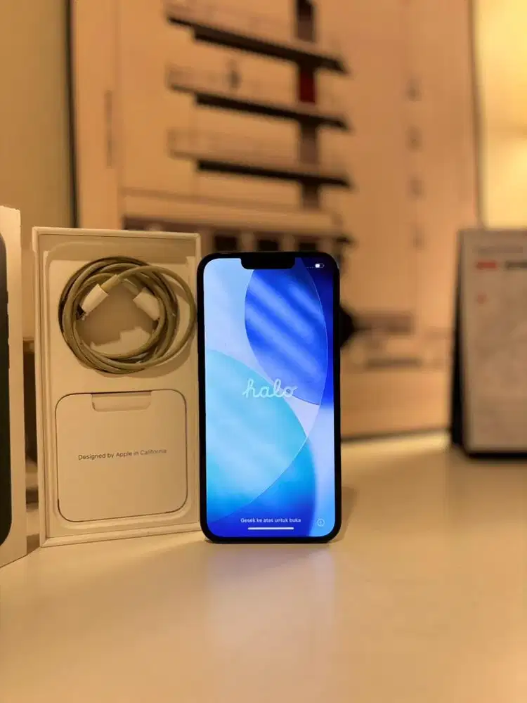 iPhone 13 128GB Green iBox - Baru ganti baterai mitracare resmi ori