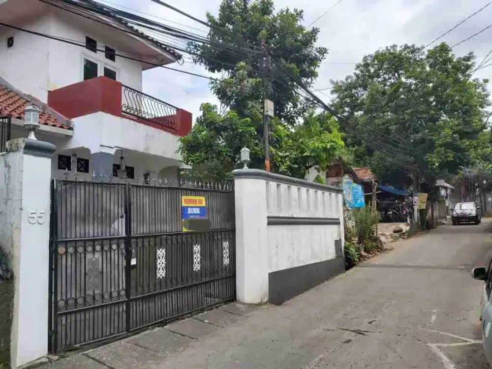 Rumah 1 lantai non komplek siap huni di kebagusan jakarta selatan