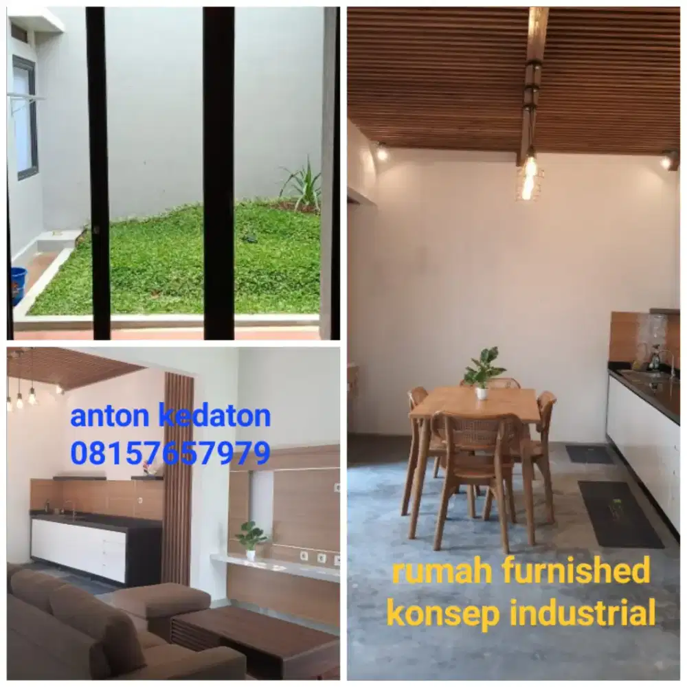 Kontrak/sewa kedaton furnished industrial bsb citraland murah bu cepat