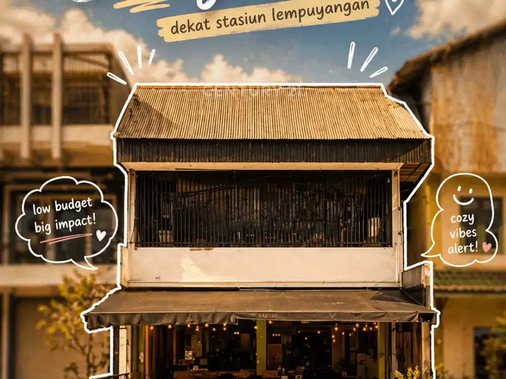 Ruko 2 Lt Cck Untuk Hotel Budget Dekat Stasiun Lempuyangan