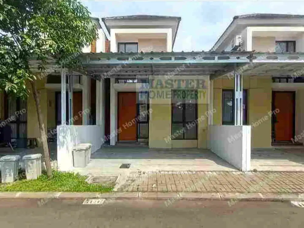 Rumah Cluster Kanopi Depan Taman Disewa/Dijual