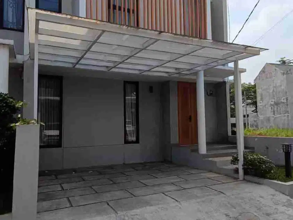 di jual rumah baru full furnish di jatiraden jatisampurna cibubur