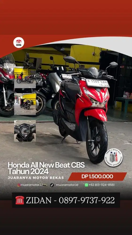 HONDA BEAT CBS 2024 TERAWAT !!!