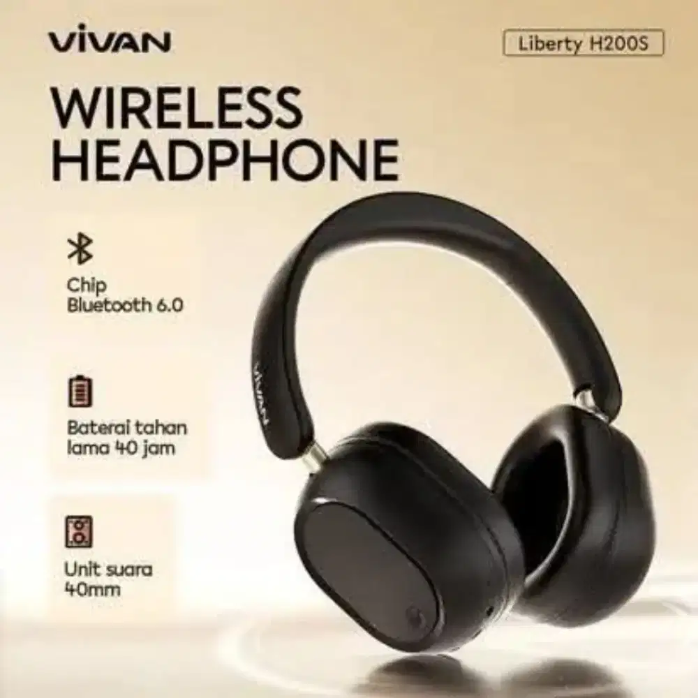 VIVAN LIBERTY H200S HEADPHONE BLUETOOTH