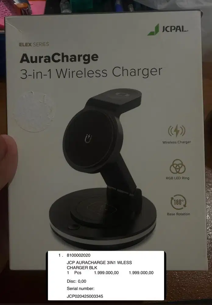 Wireless charger ori ibox