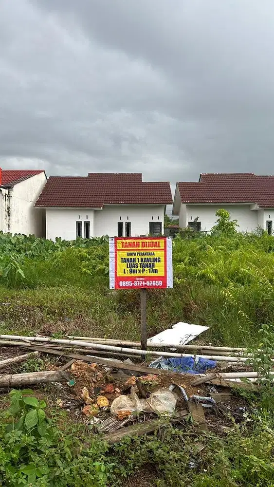 DIJUAL TANAH 1 KAVLING (TANPA PERANTARA)