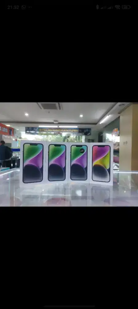 iPhone 14 BNIB garansi resmi tAm iBox