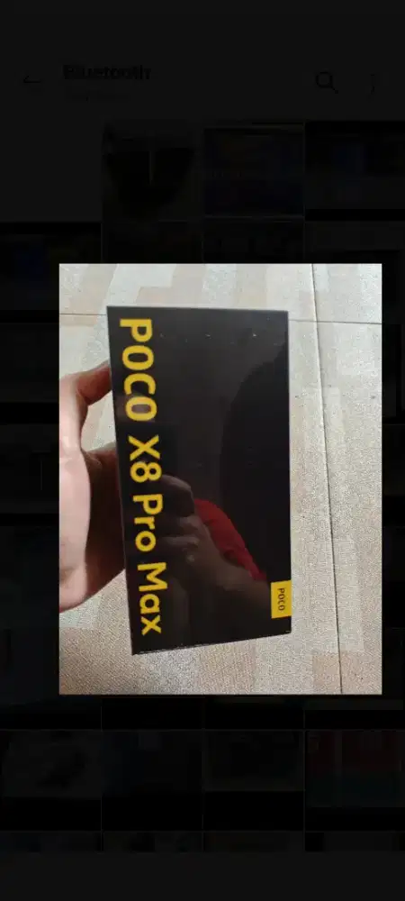 Xiaomi poco X8 pro max 512gb ram 12gb 5G dan12/256 garansi resmi