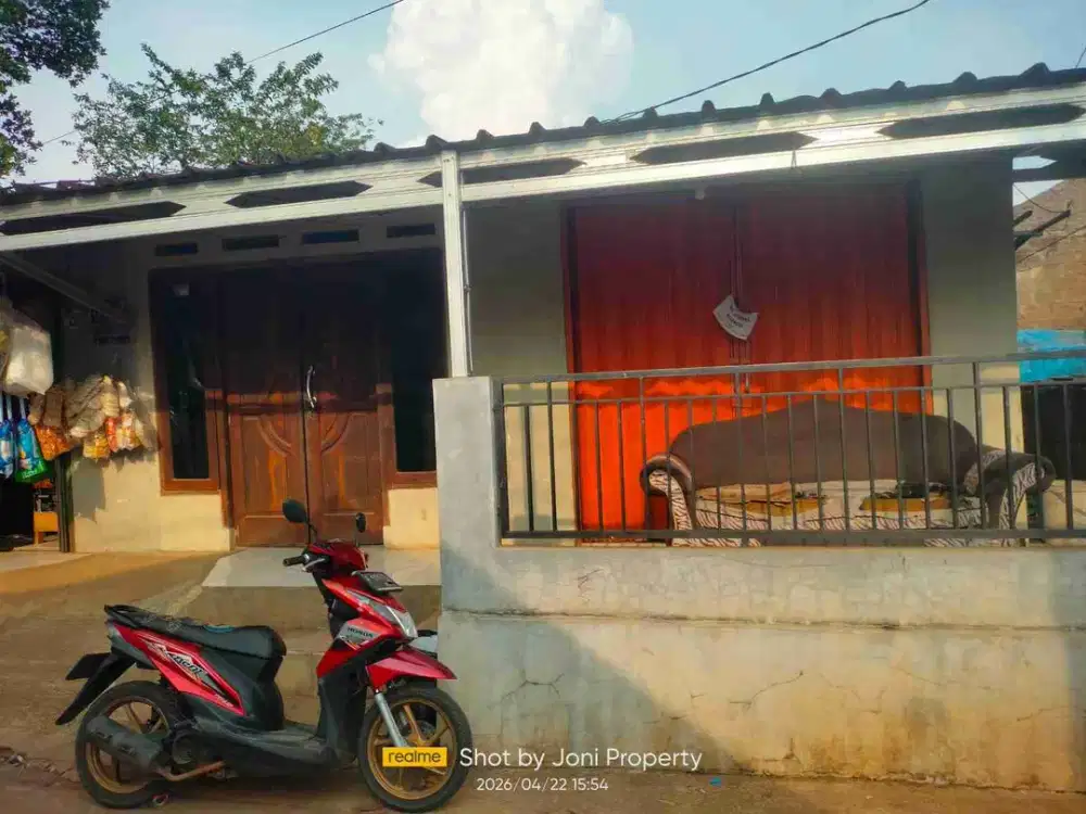 dijual kios dan rumah tinggal di parung