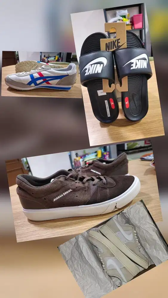Nike Jordan Series ES, Onitsuka Tiger EDR 78, Nike Air Force 1 '07 LX