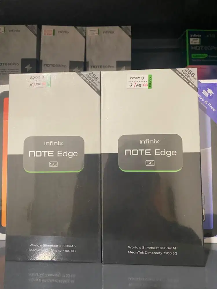 NOTE EDGE 8/256 NEW GARANSI RESMI