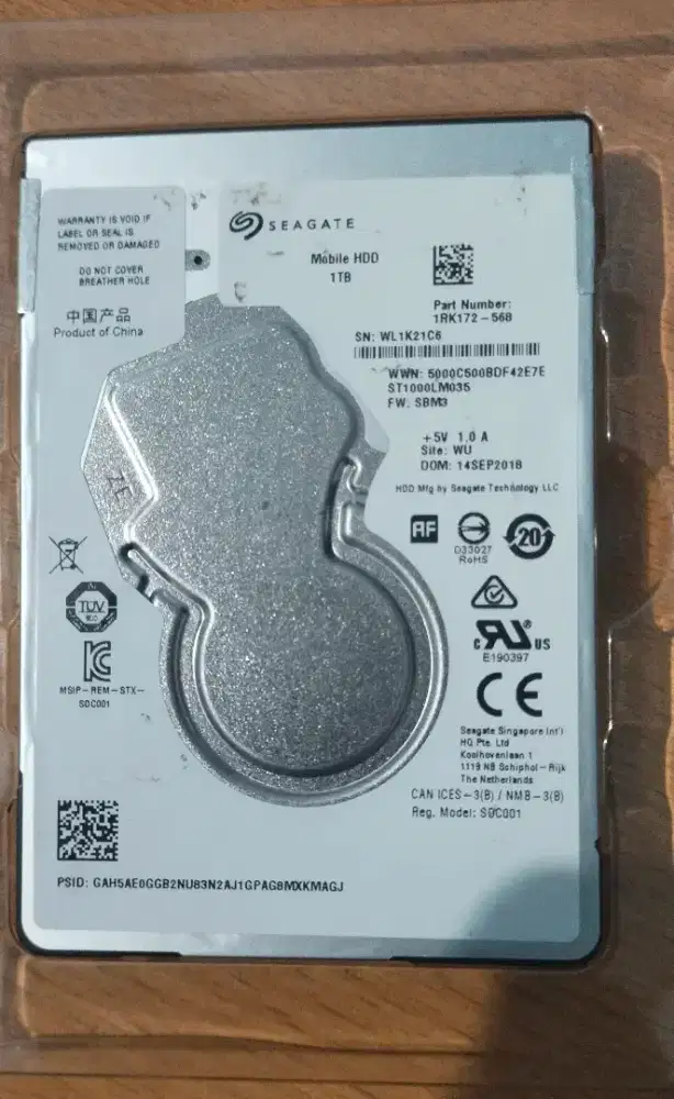 Hardisk Internal Seagate 1 TB