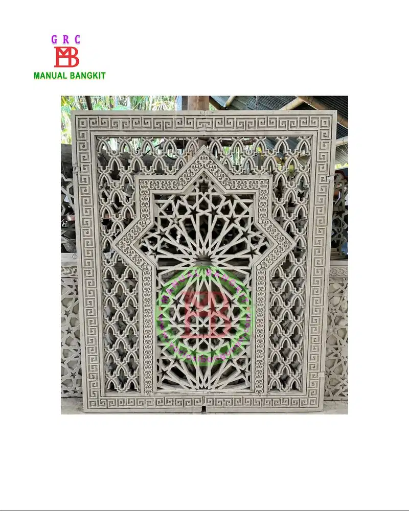 Krawangan GRC Pengimaman Masjid Custom