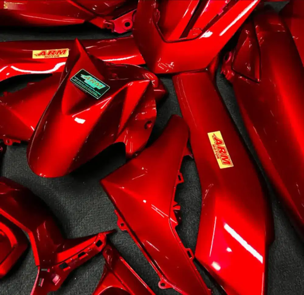 Jasa cat Repaint body motor dan velg - Hasil Glossy & Presisi