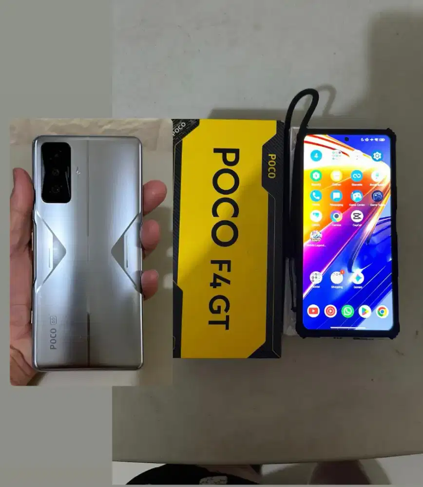 Poco F4 GT 12/256 Tombol LR Gaming TT BT