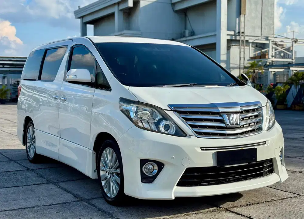 [LOW KM 50.000] ALPHARD SC CBU AT 2014 PUTIH ISTIMEWA TT 2015 G ATPM