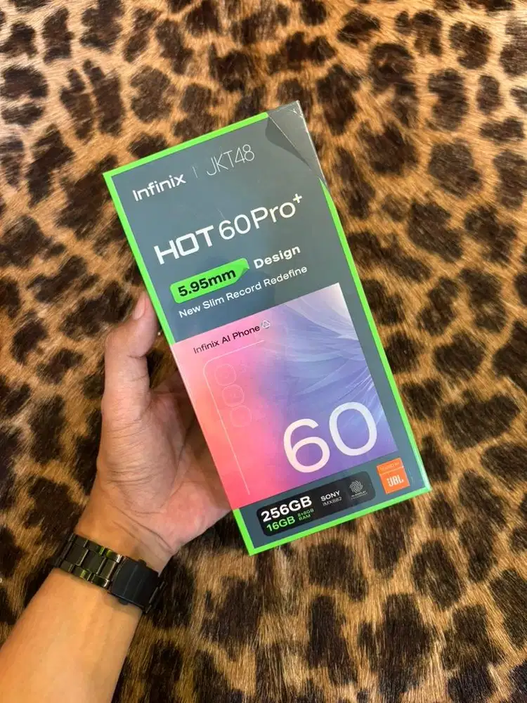 New Infinix Hot 60 Pro+ 8/256GB Resmi (Black)
