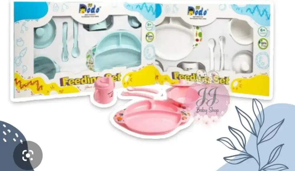 Feeding set dodo (alat makan bayi)