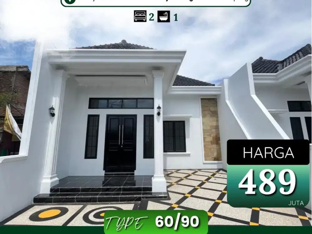 RUMAH STRATEGIS TANPA DP DI TANJUNG SENANG ELEA CLUSTER BANDAR LAMPUNG