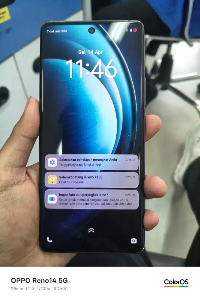 Harga Nett Vivo X100 12/256 GB Resmi