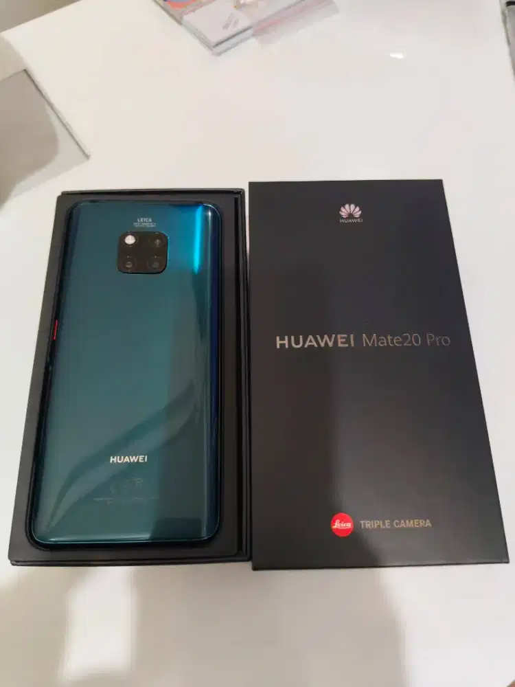 Huawei mate 20 pro Ram 6/128GB Lengkao fullset masih bagus normal