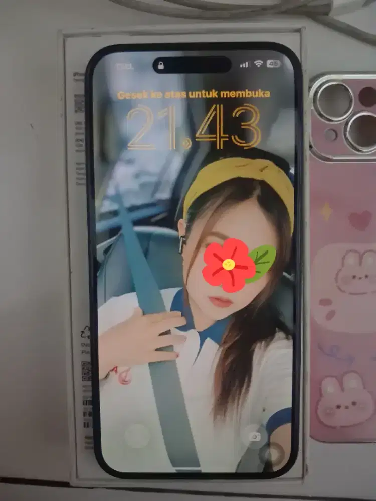 Dijual Cepat Iphone 15plus 128gb Black Original Ibox Pemakaian Pribadi