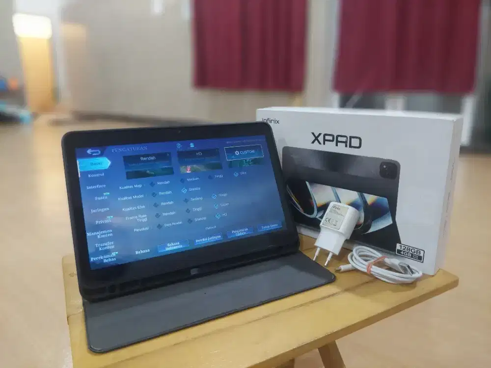 Infinix xpad helio g99 fullset