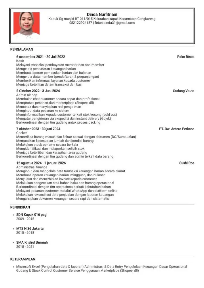 Sedang mencari pekerjan