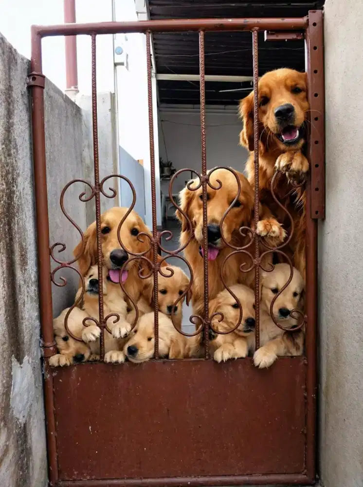 PUPPY ANJING GOLDEN RETRIEVER