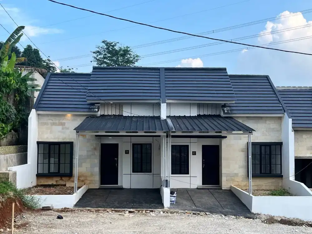 Rumah Siap Huni 390 Jutaan - 10 Menit ke Stasiun Kereta