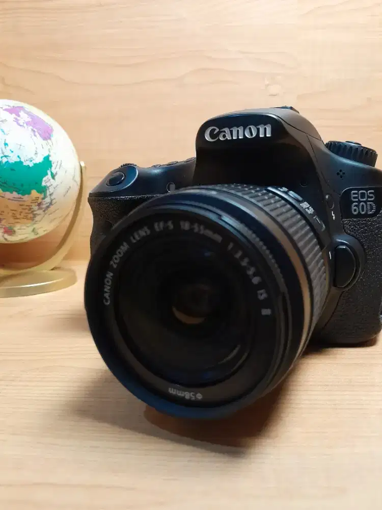 CANON EOS 60D KIT 18 55 LIKE NEW BERGARANSI