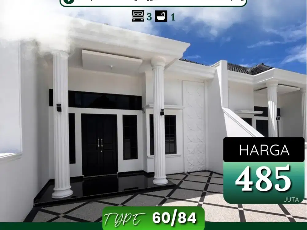 DP MURAH PERUMAHAN  ALIF RESIDENCE LABUHAN RATU BELAKANG UNILA BANDAR LAMPUNG