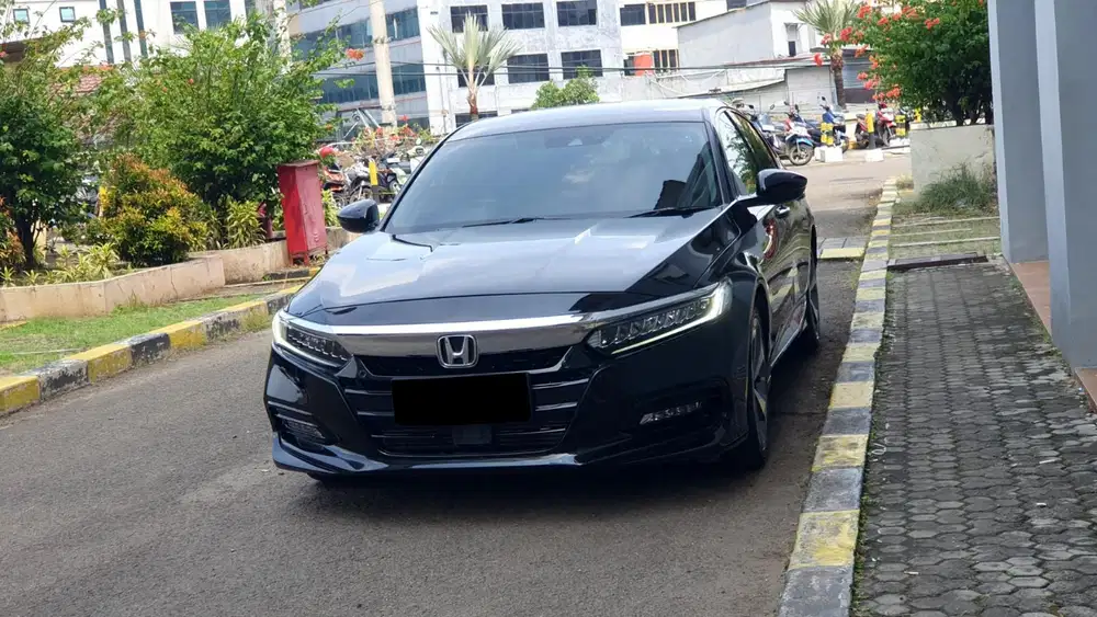 Km33rb honda accord turbo sensing 2020 hitam pajak panjang