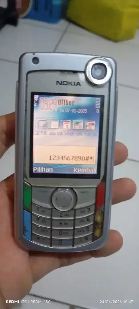 Dijual Hp Nokia 6680 normal fungsi sinyal pancing minat pm