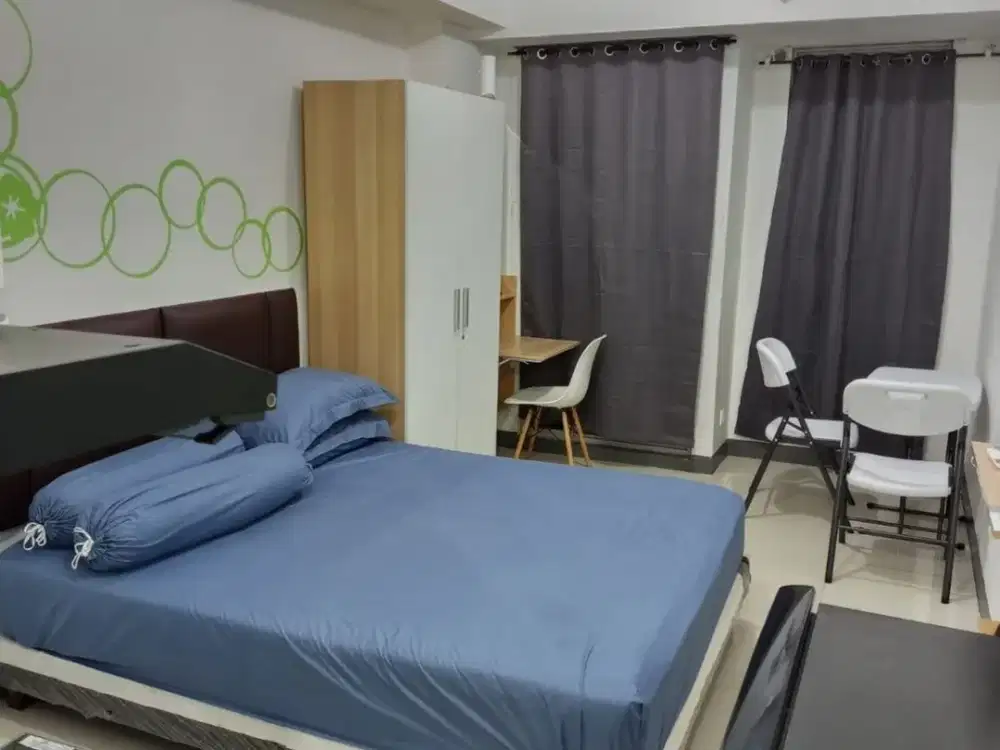 Sewa Harian 290K/Hari Benson Studio full Furnish View City Tembus PTC