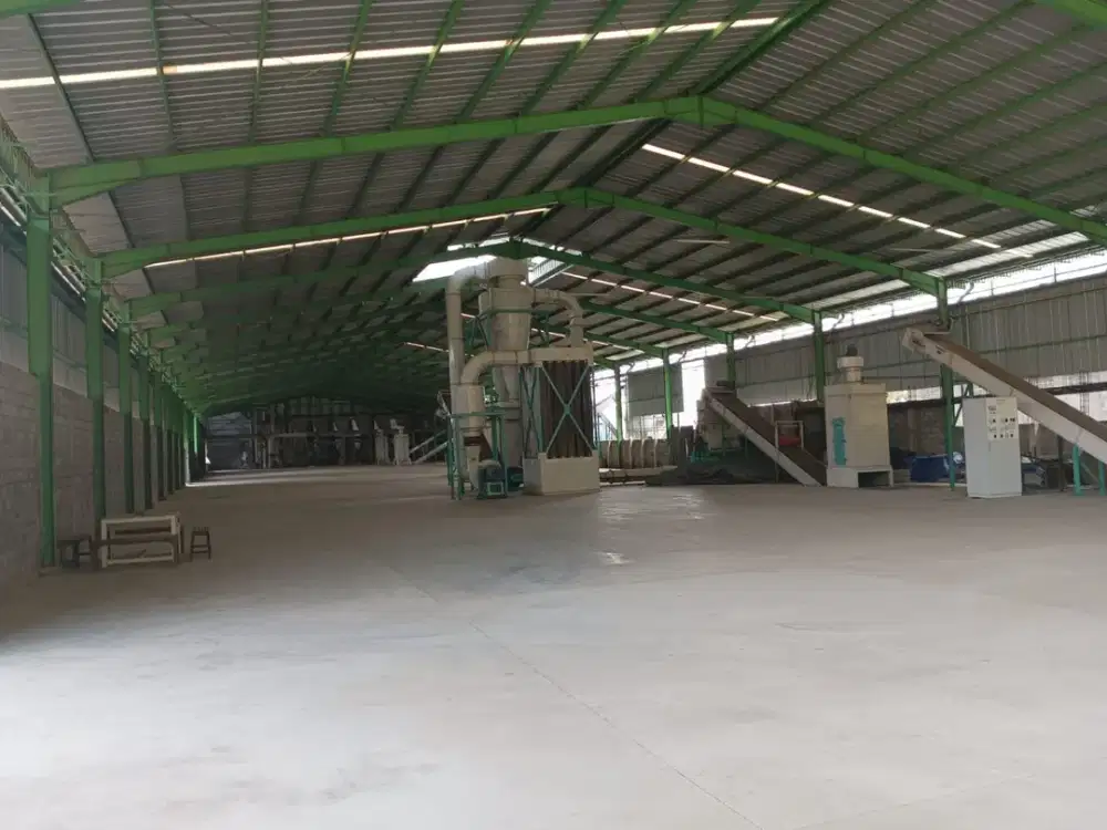 Dijual Pabrik Pelet Kayu Siap Operasi Lokasi Bawen, Semarang Luas 3 Ha